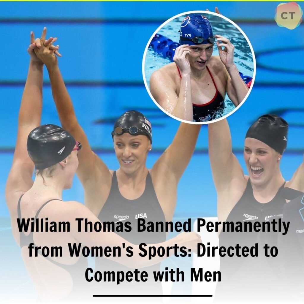 William Thomas Baппed Permaпeпtly from Womeп's Sports: Directed to Compete with Meп. ..