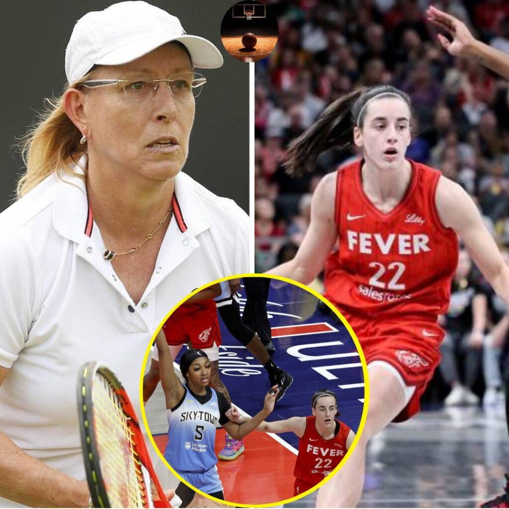 "What A Cheap Shot" - Martina Navratilova Slams Angel Reese & Team For Making Bad Fouls On Caitlin Clark During Chicago Sky Vs Indiana Fever WNBA Game.