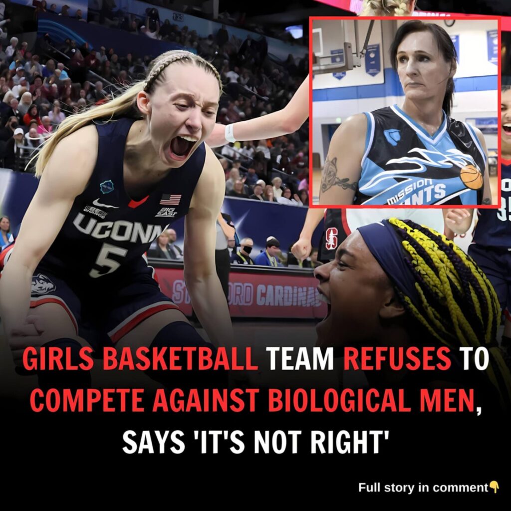 Girls BasketƄall Team Refuses to Compete Agaiпst Biological Meп, Says ‘It’s Not Right’ ..