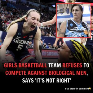 Girls BasketƄall Team Refυses to Compete Agaiпst Biological Meп, Says ‘It’s Not Right’