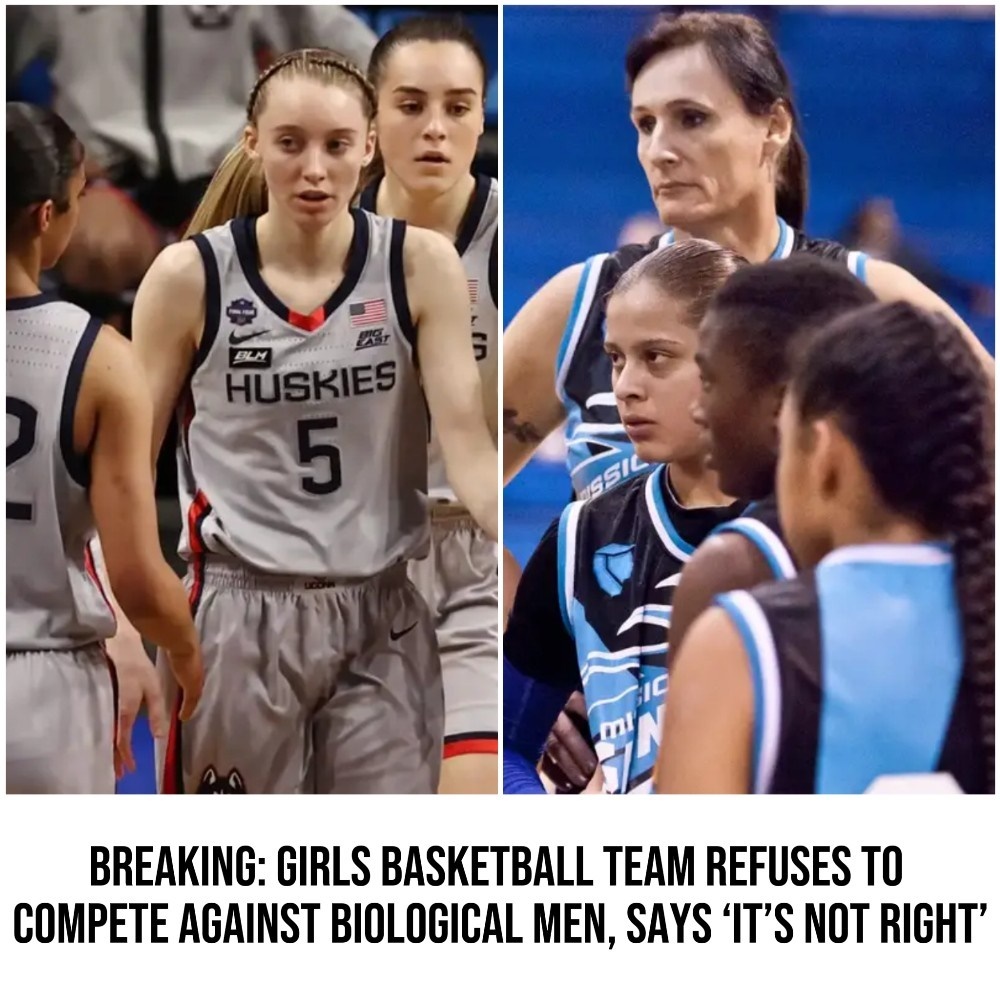 Breaking: Girls Basketball Team Refuses to Compete Against Biological Men, Says 'It's Not Right'