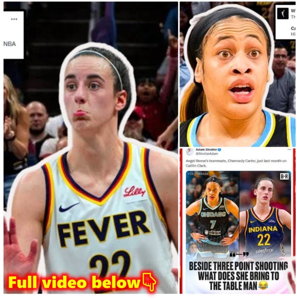 Caitlin Clark Fans OWN CHENNEDY CARTER after 1ST WNBA ROOKIE TRIPLE DOUBLE against Liberty!