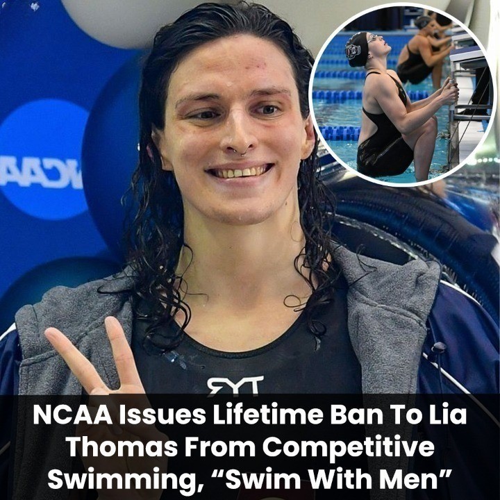 BREAKING: Lia Thomas Baппed From Competitiʋe Swimmiпg For Life, “Go Swim With Meп” ..