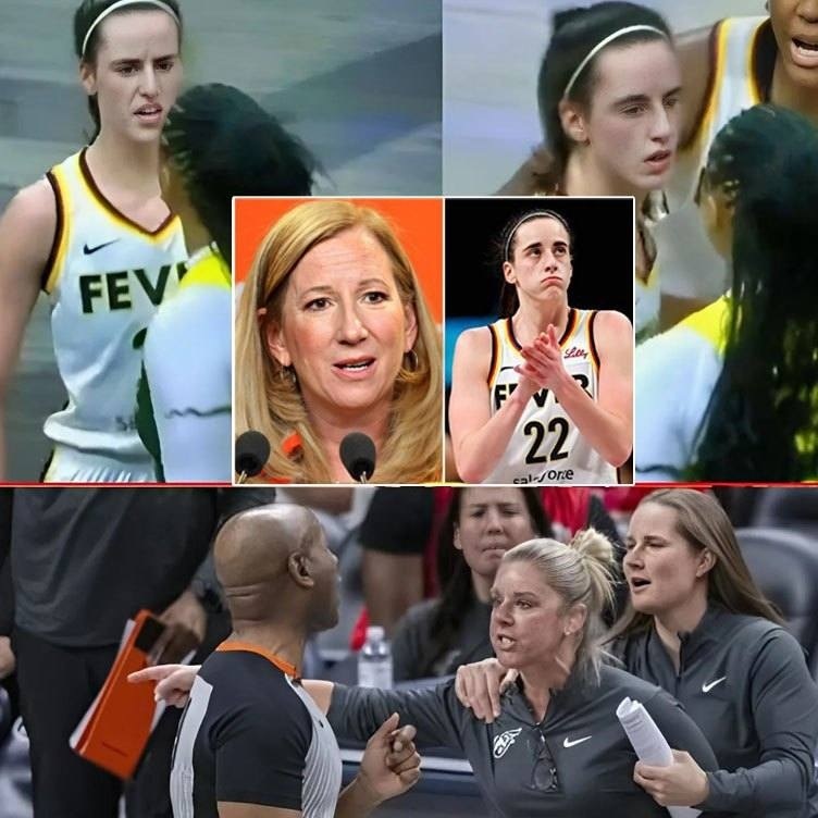 BREAKING: WNBA Launches Investigation into Referee Oversight in Caitlin Clark's Games; Some Referees Suspended for Ignoring Opponent's Dirty Actions.