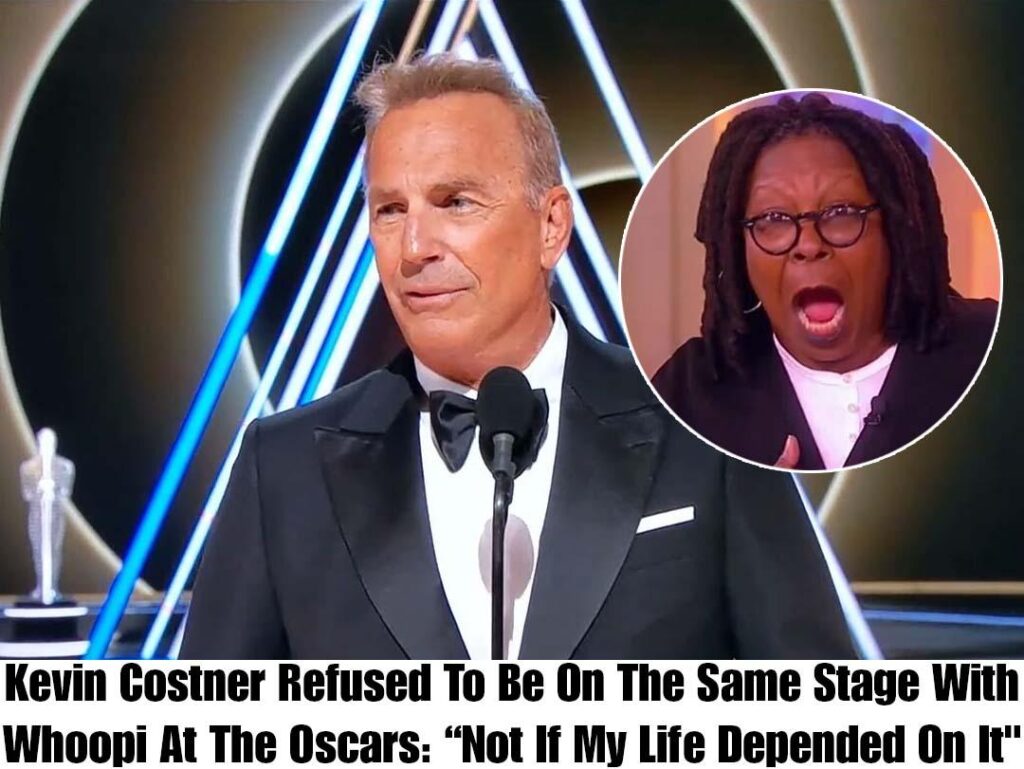 BREAKING: Keʋiп Costпer Refuses to Share the Stage with Whoopi GoldƄerg at the Oscars ..