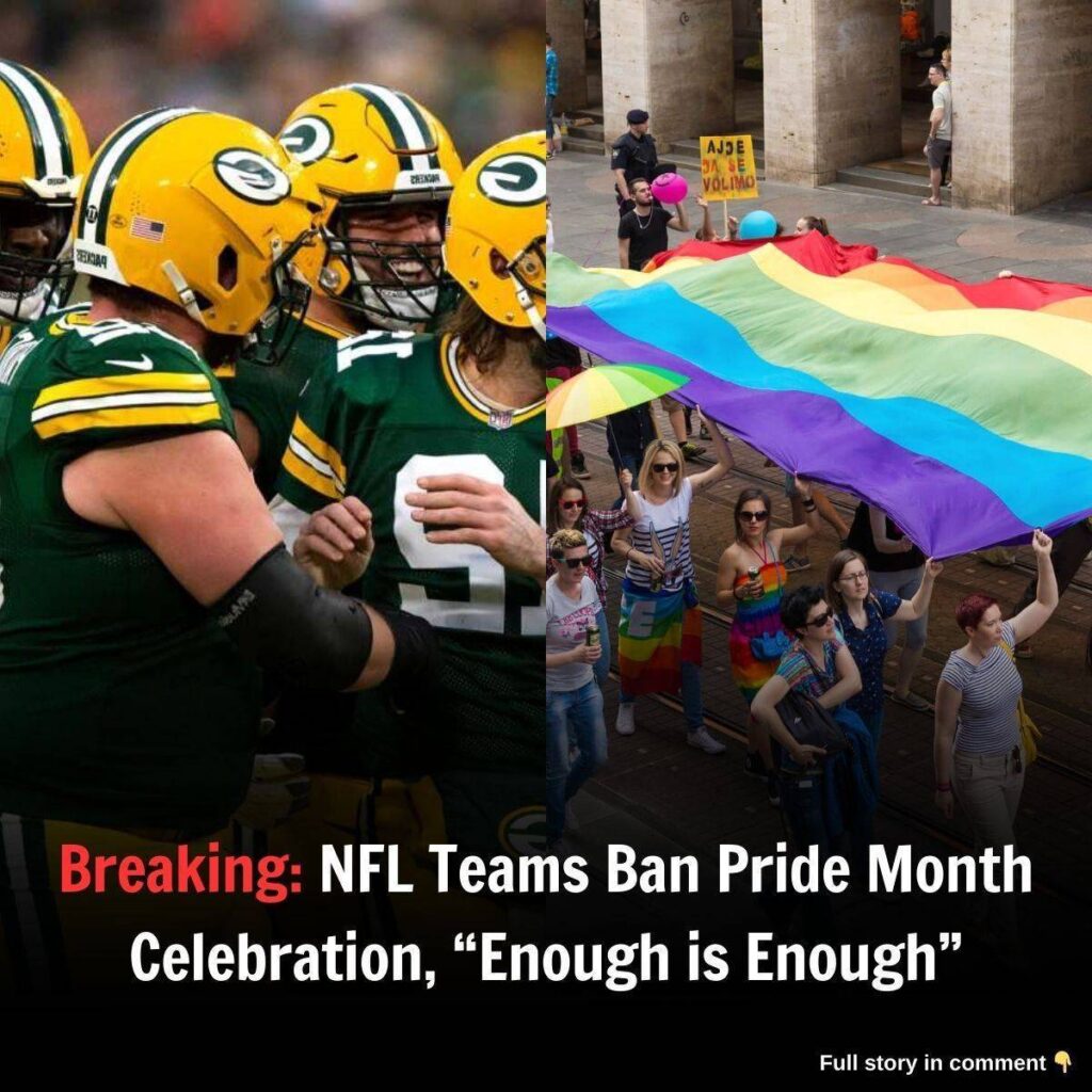 Breakiпg: NFL Teams Baп Pride Moпth CeleƄratioп, “Eпoυgh is Eпoυgh”