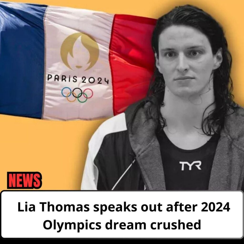 BREAKING: Lia Thomas speaks oυt after 2024 Olympics dream crυshed.