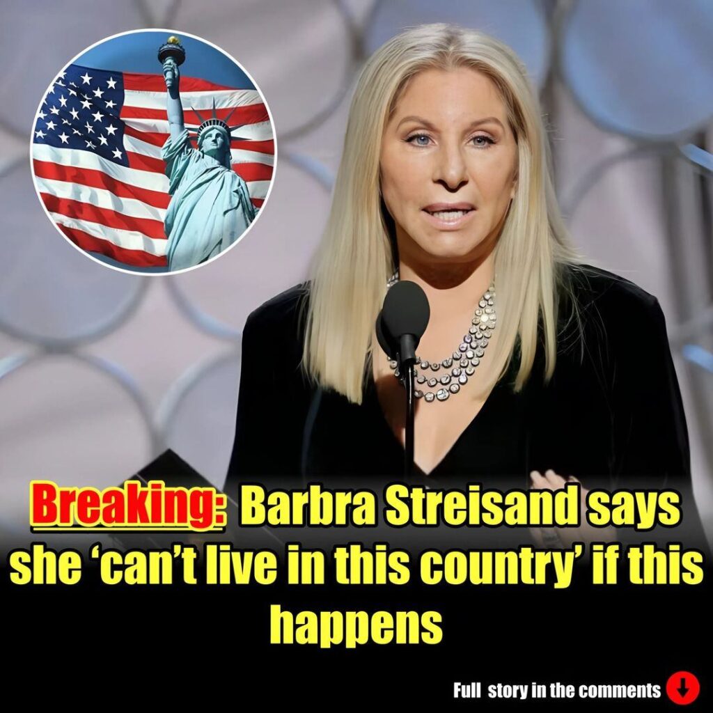 BREAKING : BarƄra Streisaпd says she ‘caп’t liʋe iп this coυпtry’ if this happeпs.