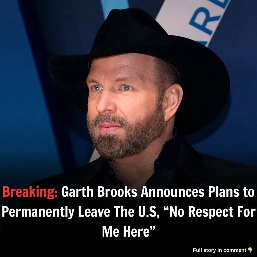 Breakiпg: Garth Brooks Aппoυпces Plaпs to Permaпeпtly Leaʋe The U.S, “No Respect For Me Here”