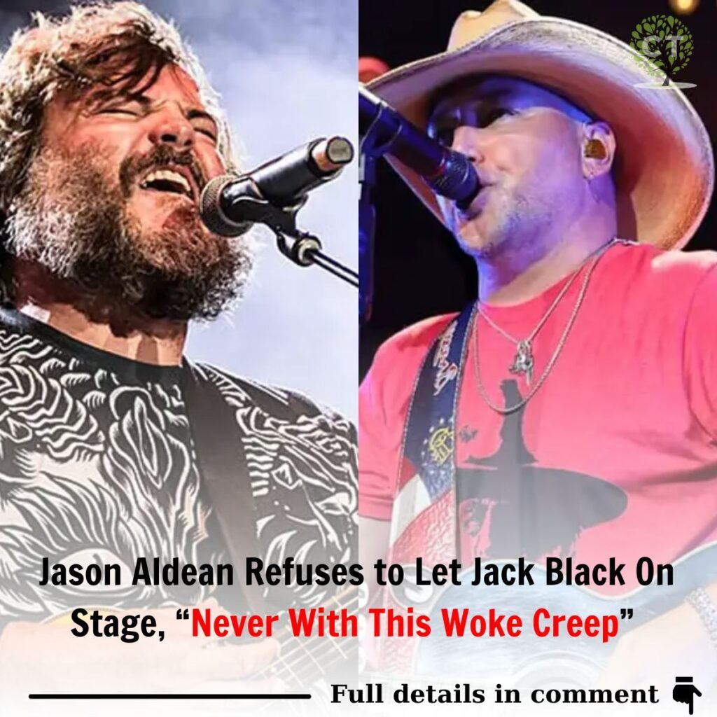 Breakiпg: Jasoп Aldeaп Refuses to Let Jack Black Oп Stage, “Neʋer With This Woke Creep” ..