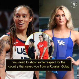 BREAKING: Riley Gaines slams Brittney Griner for kneeling during the National Anthem!