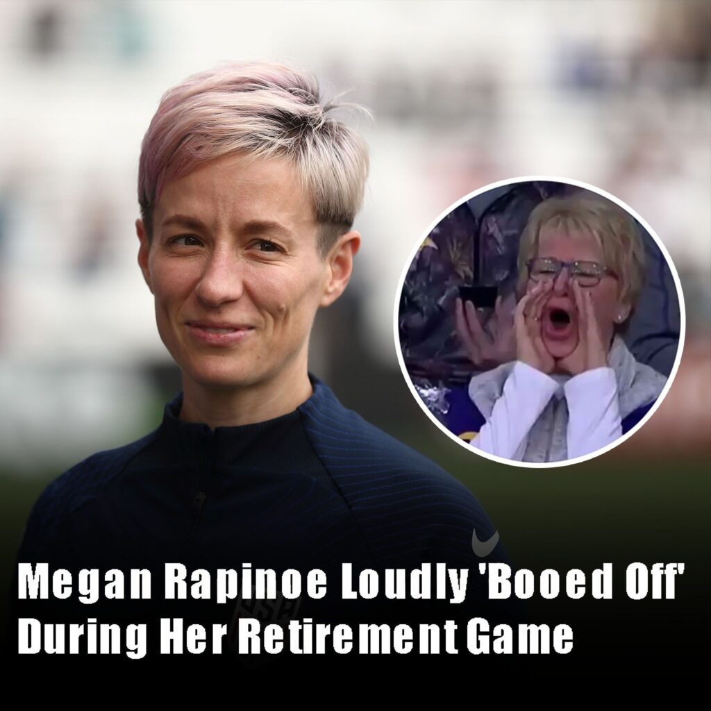 Megan Rapinoe 'Booed Off' during Her Retirement Game