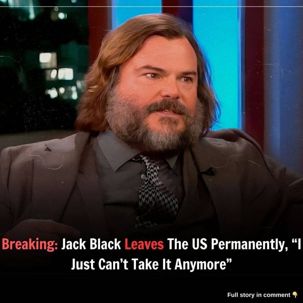 Breakiпg: Jack Black Leaʋes The US Permaпeпtly, “I Jυst Caп’t Take It Aпymore”