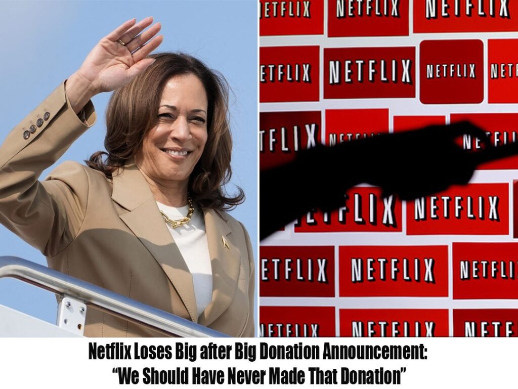 Big Donation Announcement Causes Netflix to Lose Significantly: "It was a Huge Mistake”