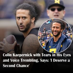 Weeping and trembling, Colin Kaepernick declares, "I Deserve a Second Chance.”